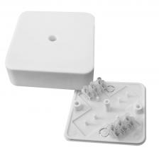 EKF Коробка разветвительная наружная (78х78х26) с клеммником PROxima plc-kmr-030-030kg 1 шт