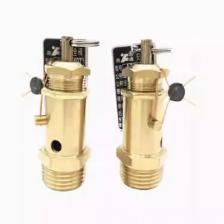 Латунный предохранительный клапан воздушного компрессора 20 бар/25 бар/30 бар/40 бар, предохранительный клапан высокого давления воздуха, вентиляционная наружная резьба 1/2 BSP