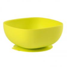 Beaba Silicone suction bowl - green