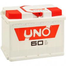 Автомобильный аккумулятор Uno 60 Ач прямая полярность L2