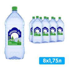Вода Шишкин лес 1.75 литра, без газа, пэт, 8 шт. в уп.