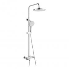 Душевая стойка со смесителем и тропическим душем Shevanik - это превосходное решение для создания удобной и роскошной душевой зоны в вашей ванной комнате. Эта душевая стойка оснащена смесителем, который позволяет регулировать температуру и интенсивность потока воды. Вы сможете выбрать оптимальное сочетание горячей и холодной воды для создания комфортной атмосферы во время душа. Особенностью этой стойки является тропический душ, который обеспечивает широкий и расслабляющий поток воды. Он создает ощущение благотворного дождя, превращая ваш обычный душ в спа-процедуру. Душевая стойка Shevanik имеет элегантный и современный дизайн, который прекрасно сочетается с большинством интерьеров ванной комнаты. Качественные материалы обеспечивают прочность и долговечность стойки, что гарантирует долгий срок ее службы. Установка и подключение душевой стойки Shevanik производятся с помощью стандартных креплений и шлангов, что делает процесс установки простым и удобным. Душевая стойка со смесителем и тропическим душем Shevanik - это роскошное и практичное решение, которое позволяет вам наслаждаться комфортной и стильной душевой процедурой. Благодаря своей функциональности и эстетическому дизайну, эта стойка станет прекрасным дополнением к вашей ванной комнате. Душевая система оснащена термостатом, он отвечает за удержание заданной температуры вне зависимости от давления воды в водопроводе. Модель оборудована двумя регуляторами, с правой стороны смесителя находиться шкала температуры, где вы самостоятельно выставляете нужную вам температуру. В случае колебаний давления потоков горячей и холодной воды, автоматически восстанавливает заданное температурное равновесие, автоматически меняя соотношение горячей и холодной воды. Регулятор внутри смесителя имеет ограничитель температуры. А значит, вас не окатит кипятком при падении напора. Обязательное условие для установки термостата, это подключение горячей воды слева, холодной воды справа. В противном случае термостат не будет работать.