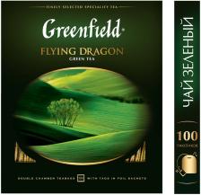 Чай зеленый Greenfield Flying Dragon 100*2гс доставкой!