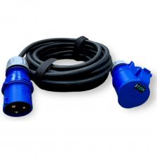 Промышленный однофазный силовой удлинитель iTOK серии iCONNECT PRO предназначен для подключения различных электрических приборов, механизмов, промышленного электрооборудования, станков и устройств. Технические параметры: напряжение сети 230 В, номинальная сила тока 16А, количество полюсов 1P+N+E, мощность до 3500 Вт . В состав изделия входит: Кабельные вилка и розетка с защитной крышкой и заземлением, Морозостойкий кабель КГтп-ХЛ 3х1,5 мм ГОСТ 24334-2020 производства Калужского Кабельного Завода. Температура эксплуатации от -60 до +50 С. Область применения: строительные площадки, на производстве различных промышленных предприятий, автосервисах, объектах социальной и транспортной инфраструктуры. Высокая степень защиты iP44 и морозостойкий кабель позволяют использовать удлинитель iTOK на улице при высоких минусовых температурах и в помещениях с влажной средой. Удлинитель iTOK серии iCONNECT PRO производится с применением передовых технологий производства электротехнической продукции самых высоких стандартов качества в строгом соответствии с ГОСТ IEC 60884-1. Кабельная вилка и розетка с защитной крышкой выполнены из материала Полиамид 6, стойкого к химическим соединениям, имеют высокую надежность и длительный срок эксплуатации, а также обеспечивает высокую огнестойкость, термостойкость (самозатухающий материал), ударопрочность и возможность применения при минусовых температурах. Вилки и розетки не содержат кадмий и галогенов (фтора, хлора, брома, йода, астата).