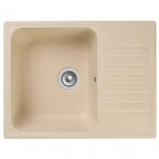 Врезная кухонная мойка 48х45см, Reflection Prima RF0460, матовое бежевый