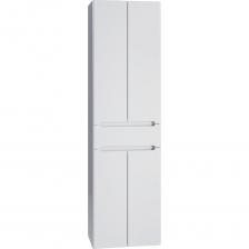 Шкаф-пенал универсальный SanStar Адель 50 для ванной комнаты белый производится на российском заводе, оснащенном высокотехнологичным европейским оборудованием под брендом SanStar. Под контролем отдела качества, с соблюдением ТУ и ГОСТ. Товар относится к серии Практик, отличительной особенностью которой являются оптимальное соотношение качества и цены. А линейка мебели Адель, выполненная в современном стиле, внесет в вашу ванную комнату неповторимый дизайн и обновление. Дополнительно к шкафу-пеналу возможно приобрести полный комплект мебели Адель, а именно тумбу с раковиной и зеркальный шкаф. Для изготовления корпуса используется влагостойкий ЛДСП - покрытие матовое, фасад изготавливается из МДФ . Для покрытия фасада изделия используется высококачественная глянцевая пленка увеличенной толщины. Фурнитура - хром. Один выдвижной ящик с направляющими скрытого монтажа и доводчиками Boyard. Петли с доводчиками Boyard. Количество полок, выполненных из ЛДСП, без учета корпуса мебели 3. Четыре дверцы с доводчиками, открывающиеся вправо и лево. В комплект входит 4 ножки - 2 передние из хрома и 2 задние из пластика, крепления к стене, фурнитура, инструкция по сборке. Шкаф-пенал можно установить на пол или подвесить. Товар требует сборки, состоит из 1 места, надежно упакованного в пятислойный гофрированный картон. Размеры изделия могут отличаться +/-1 см в связи со спецификой производства. Пожалуйста, учитывайте это при подборе.