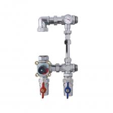 Насосно-смесительный узел ALTSTREAM применяется для поддержания постоянной температуры в системах низкотемпературного отопления (теплые полы).Циркуляционный насос в комплект не входит (приобретается отдельно). Монтажная длина насоса - 130мм, присоединительный размер - G1.1/2. Температура поддерживается на заданном уровне с помощью трехходового смесительного клапана, регулирующего количество подаваемой горячей воды. Насос в комплект не входит (приобретается отдельно). Группа автономной циркуляции ALTSTREAM может применяться в системах напольного отопления, как с использованием воды, так и антифриза (на основе этиленгликоля) в качестве теплоносителя. Соединение всех элементов группы, а также ее подключение к коллекторному блоку и подающей магистрали выполнено на каучуковых (EPDM) уплотнительных кольцах, что позволяет отказаться от использования дополнительных герметизирующих и уплотнительных материалов.В качестве сервопривода рекомендуем применять электрические 3-х позиционные сервомоторы, предназначенные для монтажа непосредственно на смесителе.