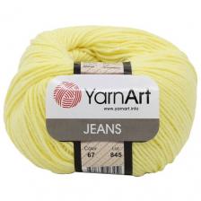 Пряжа YarnArt Jeans, 55 % хлопок, 45 % акрил, 50 г, 160 м, 5 шт., 67