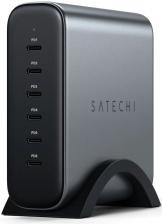 Зарядные устройства для мобильных телефонов/планшетов Satechi 6xUSB-C PD 200W Space Grey ST-C200GM-EU