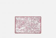 Коврик для сушки Peony, бордовый, 31х47 см 1 шт MIA CARA