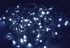 IEK LIGHTING Гирлянда нить 10м 100 светодиодов белый свет IP20 зеленый шнур 1,5м 230В контроллер 8 сцен LGDB110-2-100-10-G-S-20 1 шт