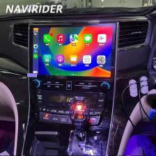 Android для TOYOTA Alphard 20 серии Vellfire 2008-2014 RHD автомобильный радиоприемник, мультимедийный плеер, навигатор GPS Carplay, головное устройство No 2din