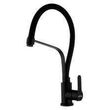 Смеситель Hansen (Хансен) для кухонных моек черный HN54043-CC