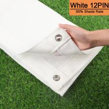 Солнцезащитная сетка из полиэтилена белая