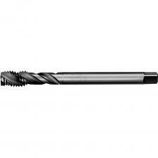 Машинный метчик представляет собой качественный инструмент для нарезания резьбы в сталях и цветных металлах. Инструмент легко устанавливается в патрон металлорежущего оборудования. Инструмент выполнен из качественной быстрорежущей стали, которая обладает высокой твердостью, сопротивлением к накаливанию и способностью долго сохранять остроту режущей кромки. Специальное покрытие увеличивает срок службы инструмента.Внимание! Иллюстративное фото! Параметры товара указаны в таблице технических характеристик.