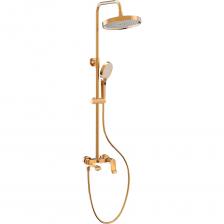 Душевая система Haiba - идеальный выбор для тех, кто ценит комфорт и стиль в своей ванной комнате. Выполненная из прочной и надежной латуни, эта душевая система обеспечивает долговечность и стабильность в эксплуатации. Душевая система оснащена тропическим душем диаметром 25,5 см. Шарнир позволяет легко регулировать угол подачи воды, обеспечивая максимальный комфорт при принятии душа. Регулируемая по высоте душевая штанга и лейка позволяют подобрать оптимальный режим душа для каждого пользователя. 