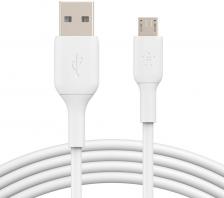 Дата-кабель Belkin CAB005bt1MWH USB A-microUSB 1м White