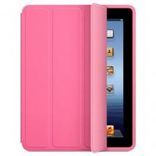 Чехол на iPad Air 2, Apple розовый, чехол книжка, soft touch, 9.7 дюймов