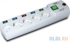 Сетевой фильтр MOST Elite ERG 5 розеток 2 м белый