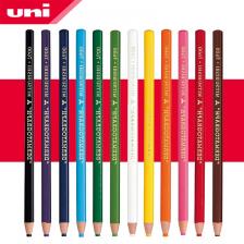 Цветные восковые карандаши Uni 12 шт.