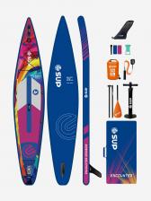 Надувной SUP-борд E-SUP ENCOUNTER RAINBOW, 12'6" 384*71*15 см, Синий