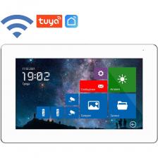 Монитор Novicam FREEDOM 7 FHD WIFI предназначен для организации домофонной аудио и видео системы совместно с 4-х проводными вызывными панелями. Главной особенностью данного монитора является возможность подключения его к сети интернет для переадресации вызова на смартфон. При желании через мобильное приложение можно посмотреть видео с входной зоны, начать разговор с гостем, открыть замок или ворота. Монитор поддерживает 2 вызывные панели c разрешением видеокамеры до 2 Мп. Сенсорный 7" IPS дисплей дает красочное изображение при любых углах просмотра. К монитору можно подключить до 5 дополнительных мониторов и до 3 аудиотрубок VOICE, а также использовать его в качестве дополнительного к другим совместимым мониторам. При этом можно общаться в пределах одной системы и переадресовывать вызов с внешней панели на другой монитор Кроме этого, видеодомофон может использоваться в качестве устройства видеонаблюдения и охраны. Для этого к нему могут быть подключены 2 видеокамеры и 2 датчика, при сработке которых активируются запись фото/видео и звуковая тревога. Для активации записи потребуется microSD карта до 128 Гб. Запись видео может осуществляться по детектору движения, вручную или при нажатии кнопки на вызывной панели. Монитор полностью адаптирован для работы с подъездными многоквартирными системами типа Vizit, Cyfral, Eltis, Метаком, Сейф-Сервис, Даксис, Proel, Laskomex, Keyman-Polylock и Маршал-Raikmann через соответствующий модуль сопряжения с поддержкой сигнала HOOK.