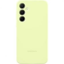 Чехол Silicone Cover для Galaxy A55 Lime (EF-PA556TMEGRU)