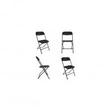 Складные стулья BRABIX Golf CF-002 представляют собой практичное решение для тех, кто ценит функциональность и удобство. Изготовленные из прочного металлического каркаса и пластиковой обивки, они обеспечивают надежность и долговечность.Черный цвет каркаса и обивки придают стульям классический вид, который легко впишется в любой интерьер. Высота сиденья составляет 455 мм, что обеспечивает комфортное положение для большинства пользователей.Компактные размеры и возможность складывания делают их идеальными для использования в ограниченных пространствах или при необходимости быстрого освобождения места.Максимальная нагрузка в 110 кг гарантирует надежность конструкции. Комплект из четырех стульев позволяет удобно организовать пространство для гостей или мероприятий.