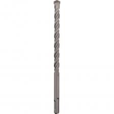 Бур по бетону SDS-plus KRANZ используется во время строительных и ремонтных работ. Предназначен для сверления и бурения отверстий в слабоармированном бетоне, граните, кирпичной кладке и камне при помощи перфоратора.Изделие выполнено из качественной стали, что обеспечивает долгий ресурс работы и высокую производительность. Конструкция со стабилизирующей спиралью сохраняет точное положение бура во время сверления и равномерно распределяет ударную нагрузку, кромки с 2 гранями обеспечивают легкое выведение шлама и мелких частиц пыли из рабочей зоны, что поддерживает скорость работы, а усиленный резец предотвращает заклинивание оснастки в арматуре.Твердосплавная вставка на конце бура способствует эффективному входу в материал, что увеличивает цикл службы оснастки и уменьшает износ сверла.Материал тела бура: инструментальная сталь (40cr).Материал вставки на конце бура: карбидный сплав (YG8C).