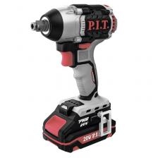 Гайковерт аккумуляторный P.I.T. IMPACT PIW20H-300B/4, бесщеточный, 20В, 300Нм, 1/2"+HEX 1/4", 1х4Ач, ЗУ, кейс