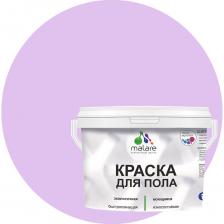 Специализированная акрил-полиуретановая краска для пола Malare с добавлением воска для защитно-декоративного окрашивания любых типов поверхностей: Деревянных (мебель, двери, окна, фасад, полы, стены, фанера, OSB и иные) Минеральных (каменные, кирпичные, бетонные, штукатурные) Металлических, без следов коррозии Тип работ: Внутренние Расход: 7-10 кв. м на 1 кг, в зависимости от типа поверхности. Время высыхания: при температуре 25±2 °C и относительной влажности 50±5 %: 45-60 минут до нанесения 2-го слоя; 120 минут до полного высыхания. На отлипание 30 мин. Применяется в производственных, жилых и общественных зданиях, в том числе больницах, школьных и дошкольных учреждениях, в помещениях, где предусмотрен режим влажной дезинфекции.