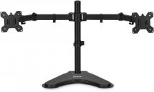 Кронштейны для мониторов Buro Кронштейн для мониторов ЖК черный 17"-32" макс.16кг настольный поворот и наклон верт.перемещ. [BU-M042-D]