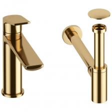 Смеситель для раковины в ванную комнату Wellsee ICON! for life в наборе 3 в 1 201000023