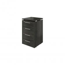 Тумба приставная Монолит Дублин с четырьмя ящиками и замком представляет собой практичное решение для организации пространства в офисе или домашнем кабинете. Изготовленная из ЛДСП с покрытием ПВХ, она отличается прочностью и устойчивостью к механическим повреждениям. Цвет дерево карбон придает изделию стильный и современный вид, гармонично вписываясь в классический интерьер. Компактные размеры 450x450x750 мм позволяют разместить тумбу в любом удобном месте, а наличие замка обеспечивает безопасность хранения документов и личных вещей. Один полка и четыре ящика предоставляют достаточно места для хранения различных предметов, что способствует поддержанию порядка на рабочем месте.