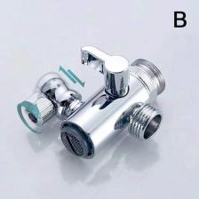 Универсальные водопроводные краны 3 в 1, новые многофункциональные насадки для душа для ванной комнаты, медный вращающийся на 360 ° смеситель для дома