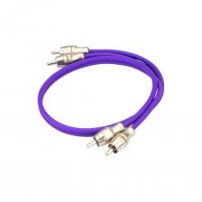 Межблочный RCA-кабель.2 канала.Проводник — бескислородная медь (OFC).Коаксиальный.Двойной экран.Металлические никелированные разборные RCA коннекторы.Гибкая ПВХ-изоляция.Длина — 0,5 метра.Упаковка — блистер.