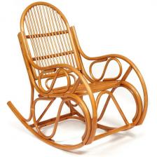 Кресло-качалка (разборная) / без подушки quality, 58x133x102 см, (коньяк) Tetchair Vienna 12997