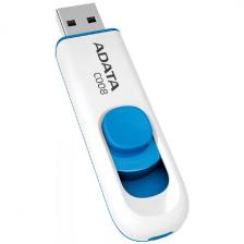 Флеш-накопитель Adata 16Gb C008 AC008-16G-RWE USB2.0 белый