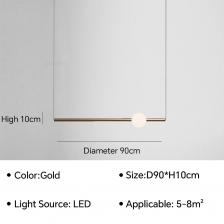 Стеклянная подвеска в скандинавском стиле, зеркальная Люстра для гостиной, столовой, спальни, ресторана, украшение для дома, Подвесная лампа, люстра