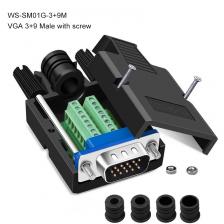 DIVEDEER DB15 VGA беспаечный разъем