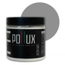 Декоративная краска Pollux Decor Matt - это водно акриловые краски Premium качества российского производства. Предназначена для покраски мебели, радиаторов, а также декоративных элементов из полиуретана, гипса, МДФ, ДСП. Подходит как для первичной окраски поверхности, так и для ремонта и реставрации ранее окрашенных поверхностей. Образует износостойкое покрытие. Благодаря хорошему растеканию легко наносить, ложится ровным слоем. Не требует нанесения дополнительных грунтов. Не содержит растворителей, без запаха, быстросохнущая. Для использования декоративной краски Pollux не требуется специальных малярных навыков.   Ввиду цветопередачи различных устройств, цвет может незначительно отличаться от заявленного на фото! Инструкция по применению: Перед применением тщательно перемешать!!! Подготовка поверхности: Окрашиваемая поверхность должна быть чистой, сухой, обезжиренной, без пыли и загрязнений. Если поверхность ранее окрашена, необходимо удалить отслоившееся старое покрытие, зашкурить твердые, глянцевые поверхности до матовости. Окраска: Нанести 1 слой краски, дождаться полного высыхания - 30 минут. Далее нанести еще 1-2 слоя, с промежуточной сушкой, в зависимости от желаемого результата. Способ нанесения: кисть, валик, распыление.  Для распыления необходимо разбавить водой на 10%. Очистка инструмента: Промыть теплой водой сразу после использования, без применения растворителей.