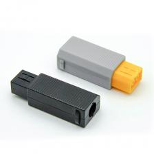 Высококачественный черный/серый для WII U 2P 180 градусов Штекерный разъем питания адаптер переменного тока