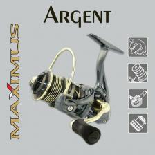 Катушка рыболовная Maximus ARGENT 1000 (8 подшипников) / Безынерционная для рыбалки / Катушка Максимус