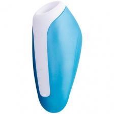 Satisfyer Вакуумно-волновой стимулятор Love Breeze, 4.8 см, голубой