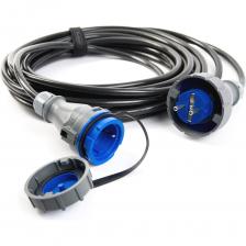 Удлинитель шнур энаргит КГ 3x2,5 (1 розетка, 30 метров, ip 68) КГ325-30-1-68