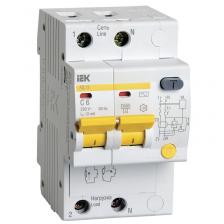 IEK MAD10-2-006-C-010 Диф. автомат АД12 2Р 6А 10мА
