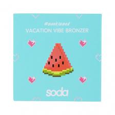 Бронзатор SODA Бронзер прессованный Vacation Vibe Bronzer #sunkissed