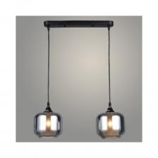 Подвес РОСТОК N4830/2HT BK+AM черный, 2x40W, E27, d470 h800, QH22 988013474