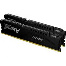 Оперативная память Kingston DDR5 32GB (2x16GB) 5600MHz FURY Beast Black (KF556C40BBK2-32)