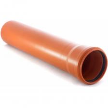 Гладкая труба пп Гладкая труба RTP ТМ Пиарком ПП, класс жесткости SN 2, Д 110 мм, S=2,7 мм, L 2000 мм 14726